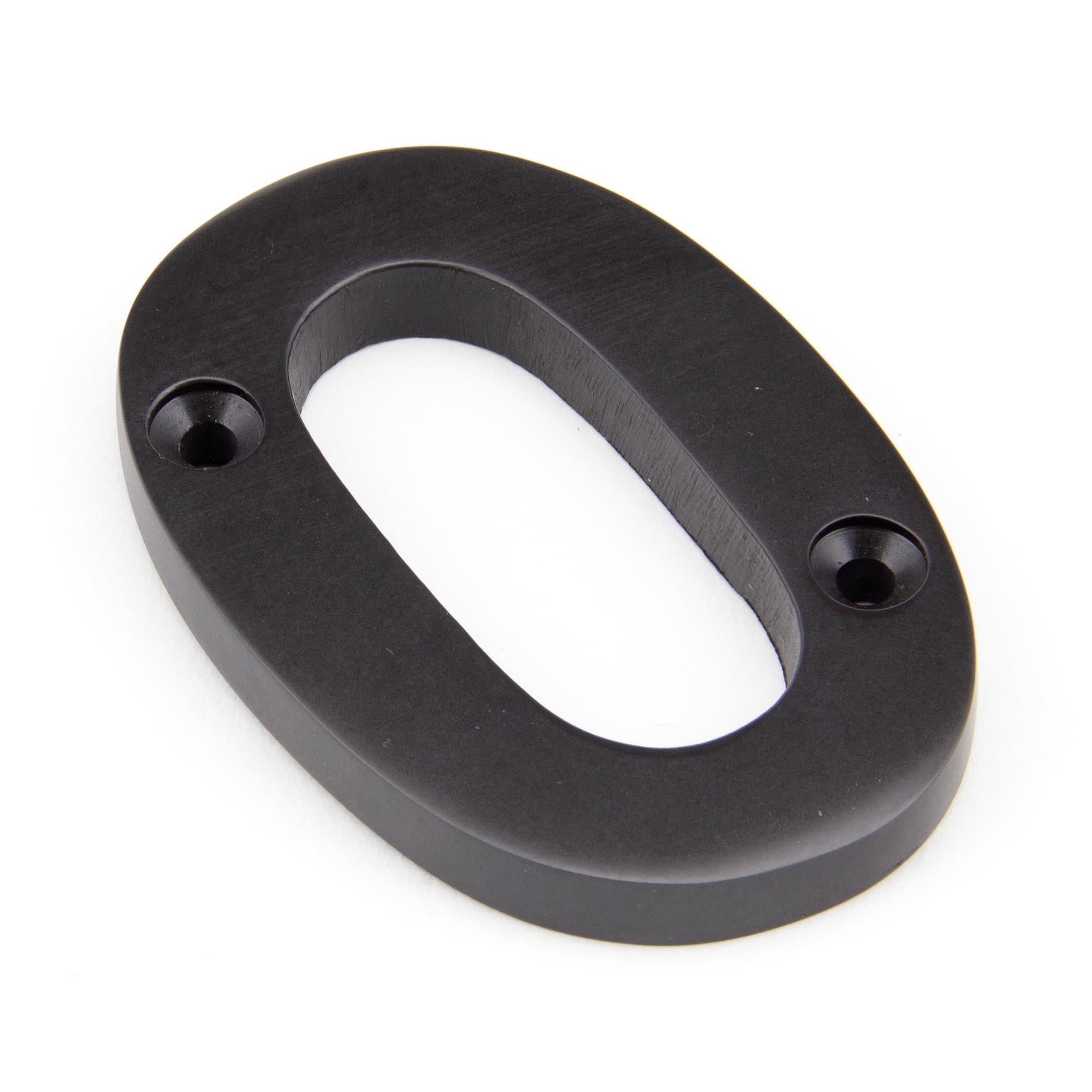 Aged Bronze Numeral 0 | From The Anvil - Numerals - From The Anvil - Yester Home