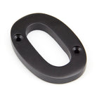 Aged Bronze Numeral 0 | From The Anvil-Numerals-Yester Home