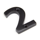 Aged Bronze Numeral 2 | From The Anvil-Numerals-Yester Home