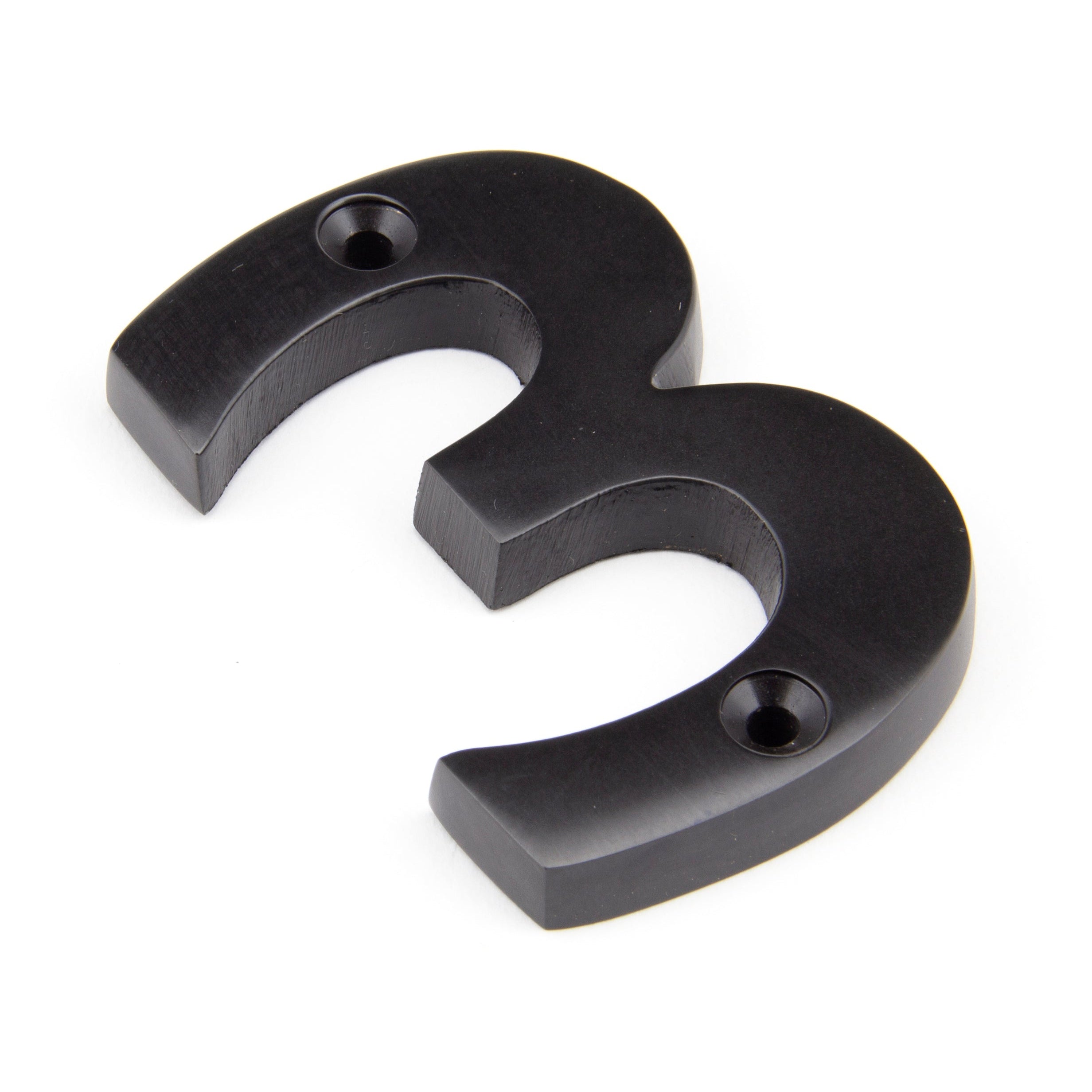 Aged Bronze Numeral 3 | From The Anvil-Numerals-Yester Home