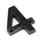 Aged Bronze Numeral 4 | From The Anvil - Numerals - From The Anvil - Yester Home