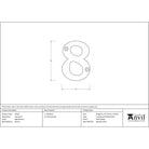 Aged Bronze Numeral 8 | From The Anvil - Numerals - From The Anvil - Yester Home
