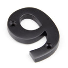 Aged Bronze Numeral 9 | From The Anvil - Numerals - From The Anvil - Yester Home