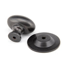 Aged Bronze Oval Cabinet Knob 33mm | From The Anvil-Cabinet Knobs-Yester Home