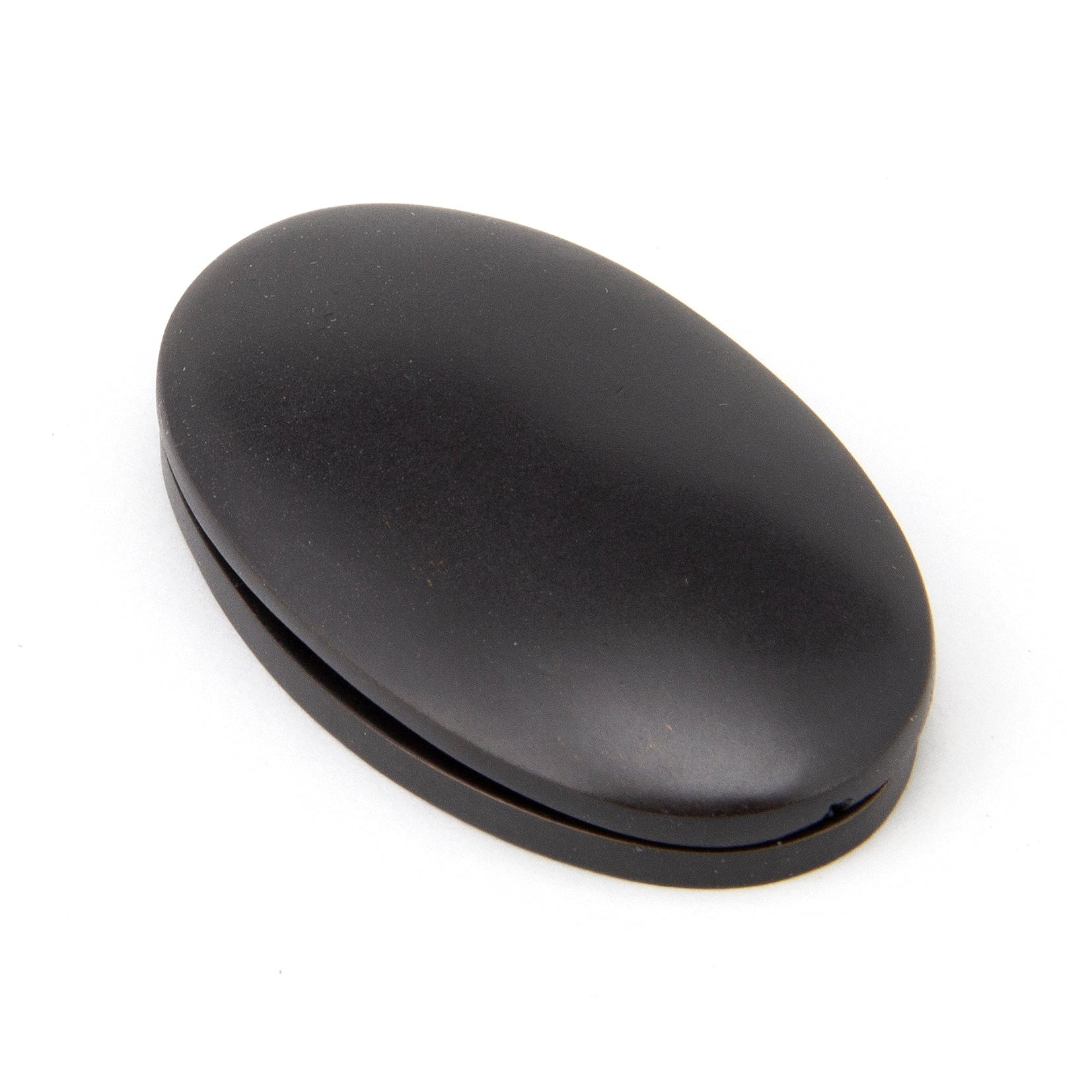 Aged Bronze Oval Escutcheon & Cover | From The Anvil-Escutcheons-Yester Home