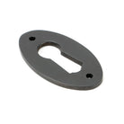Aged Bronze Oval Escutcheon | From The Anvil - Escutcheons - From The Anvil - Yester Home