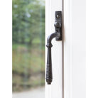 Aged Bronze Reeded Espag - LH | From The Anvil-Espag. Fasteners-Yester Home