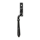 Aged Bronze Reeded Espag - LH | From The Anvil - Espag. Fasteners - From The Anvil - Yester Home
