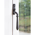 Aged Bronze Reeded Espag - RH | From The Anvil-Espag. Fasteners-Yester Home