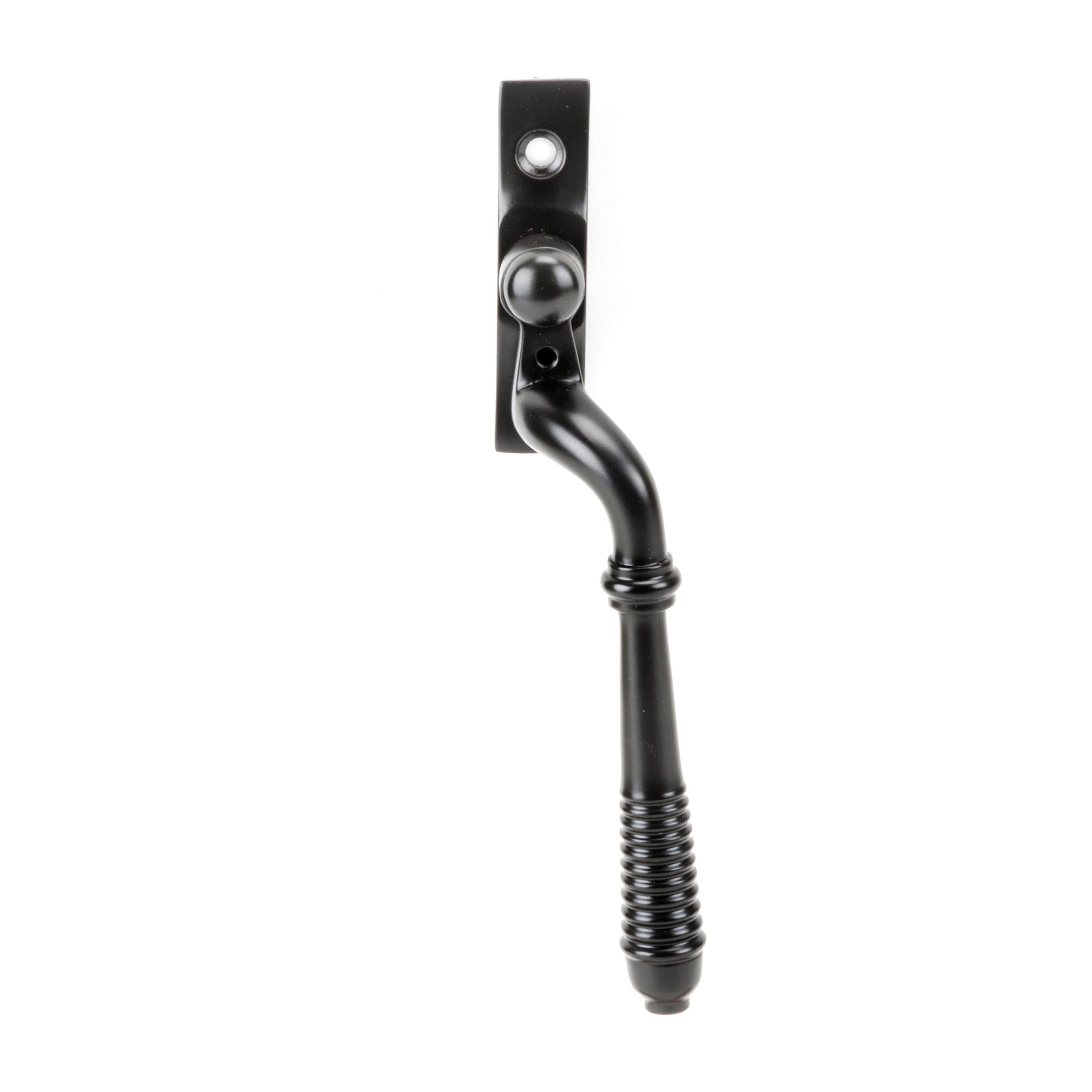 Aged Bronze Reeded Espag - RH | From The Anvil - Espag. Fasteners - From The Anvil - Yester Home