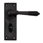 Aged Bronze Reeded Lever Bathroom Set | From The Anvil - Lever Bathroom - From The Anvil - Yester Home