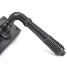 Aged Bronze Reeded Lever Latch Set | From The Anvil - Lever Latch - From The Anvil - Yester Home