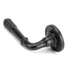Aged Bronze Reeded Lever on Rose Set | From The Anvil-Lever on Rose-Yester Home