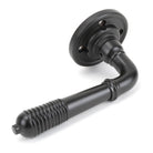 Aged Bronze Reeded Lever on Rose Set - Unsprung | From The Anvil-Lever on Rose-Yester Home