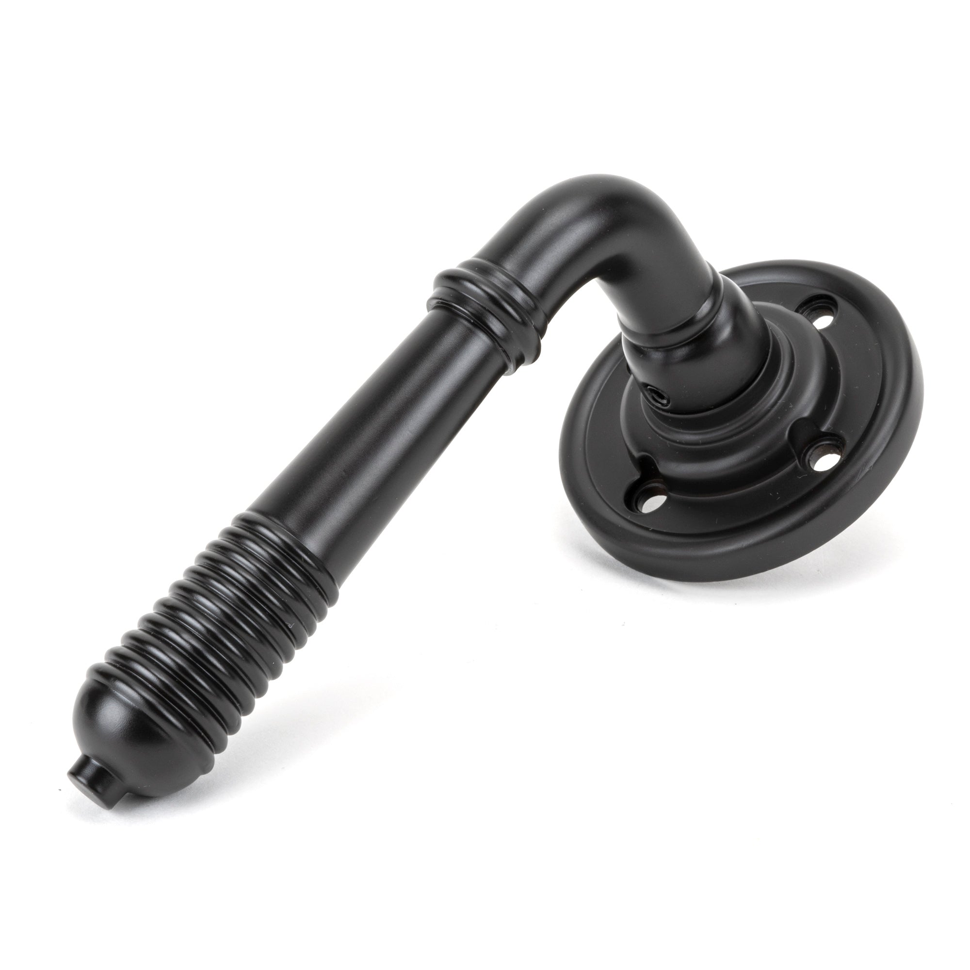Aged Bronze Reeded Lever on Rose Set - Unsprung | From The Anvil - Lever on Rose - From The Anvil - Yester Home