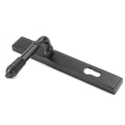 Aged Bronze Reeded Slimline Lever Espag. Lock Set | From The Anvil - Espagnolette - From The Anvil - Yester Home