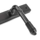 Aged Bronze Reeded Slimline Lever Espag. Lock Set | From The Anvil - Espagnolette - From The Anvil - Yester Home