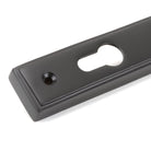 Aged Bronze Reeded Slimline Lever Espag. Lock Set | From The Anvil - Espagnolette - From The Anvil - Yester Home