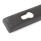 Aged Bronze Reeded Slimline Lever Espag. Lock Set | From The Anvil-Espagnolette-Yester Home