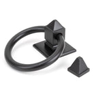 Aged Bronze Ring Door Knocker | From The Anvil - Bolt-Through Door Knockers - From The Anvil - Yester Home