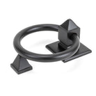Aged Bronze Ring Door Knocker | From The Anvil-Bolt-Through Door Knockers-Yester Home