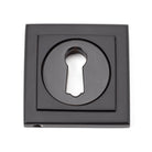 Aged Bronze Round Escutcheon (Square) | From The Anvil-Escutcheons-Yester Home