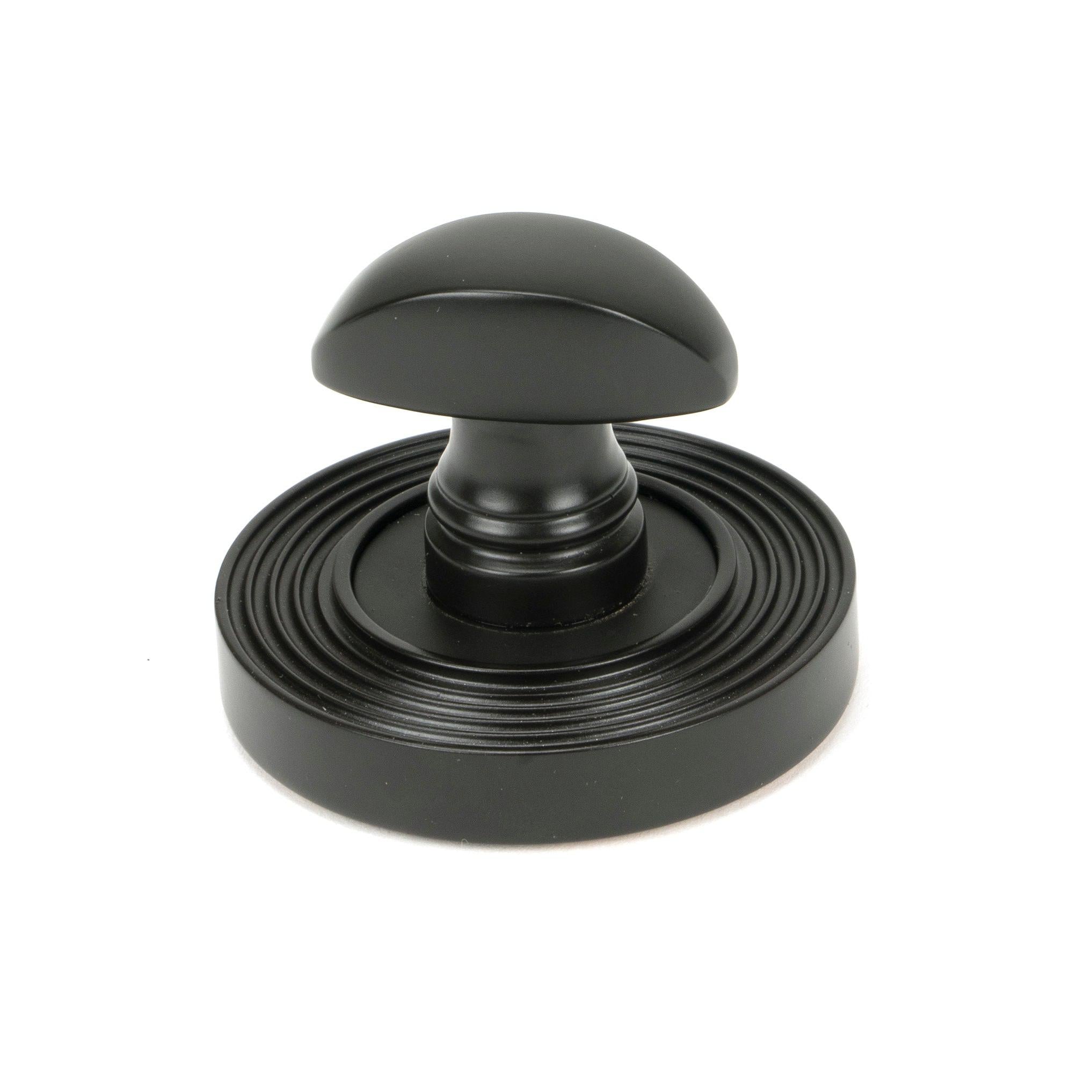 Aged Bronze Round Thumbturn Set (Beehive) | From The Anvil - Thumbturns - From The Anvil - Yester Home