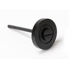 Aged Bronze Round Thumbturn Set (Plain) | From The Anvil-Thumbturns-Yester Home