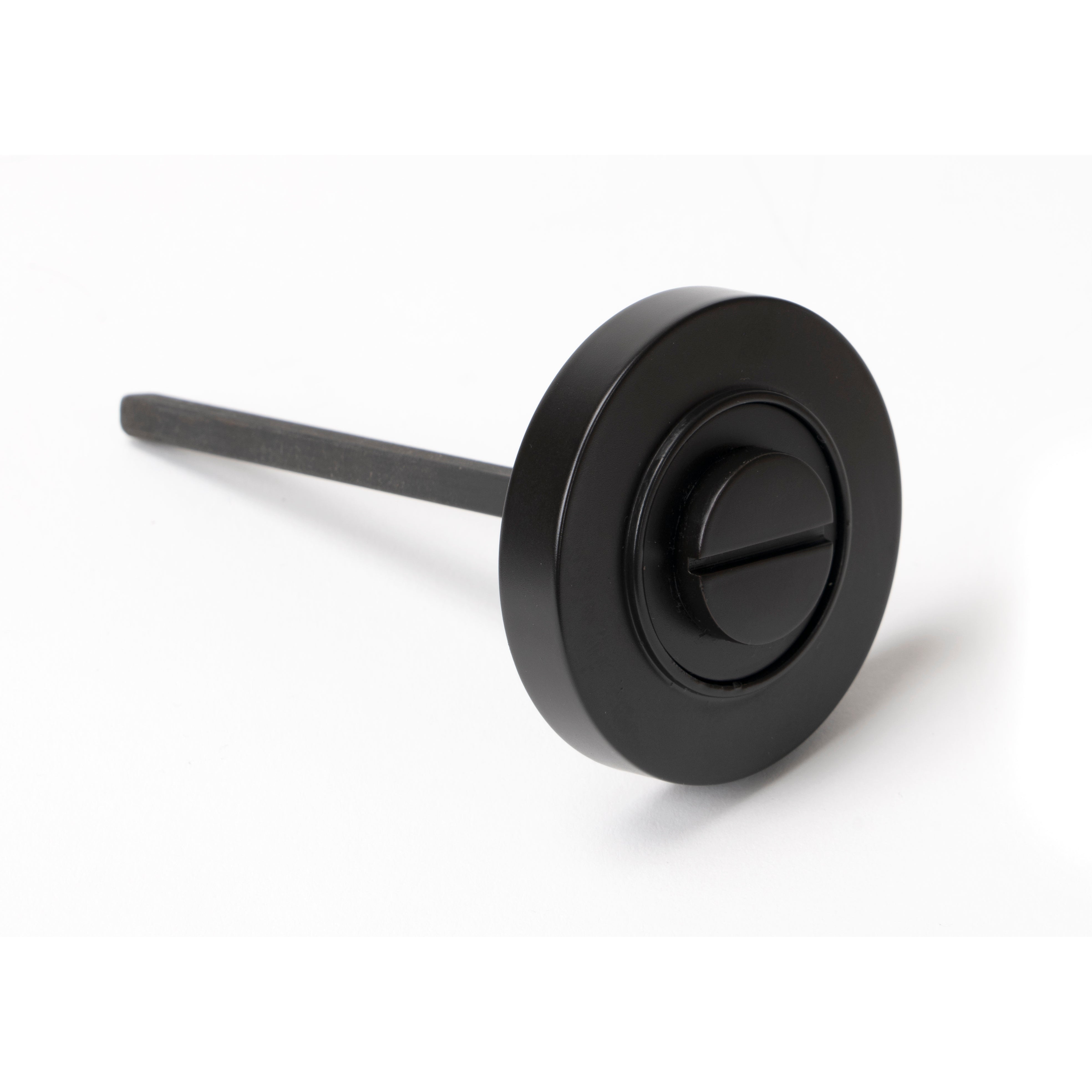 Aged Bronze Round Thumbturn Set (Plain) | From The Anvil-Thumbturns-Yester Home