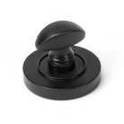 Aged Bronze Round Thumbturn Set (Plain) | From The Anvil - Thumbturns - From The Anvil - Yester Home