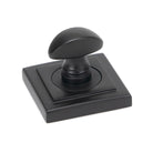 Aged Bronze Round Thumbturn Set (Square) | From The Anvil - Thumbturns - From The Anvil - Yester Home