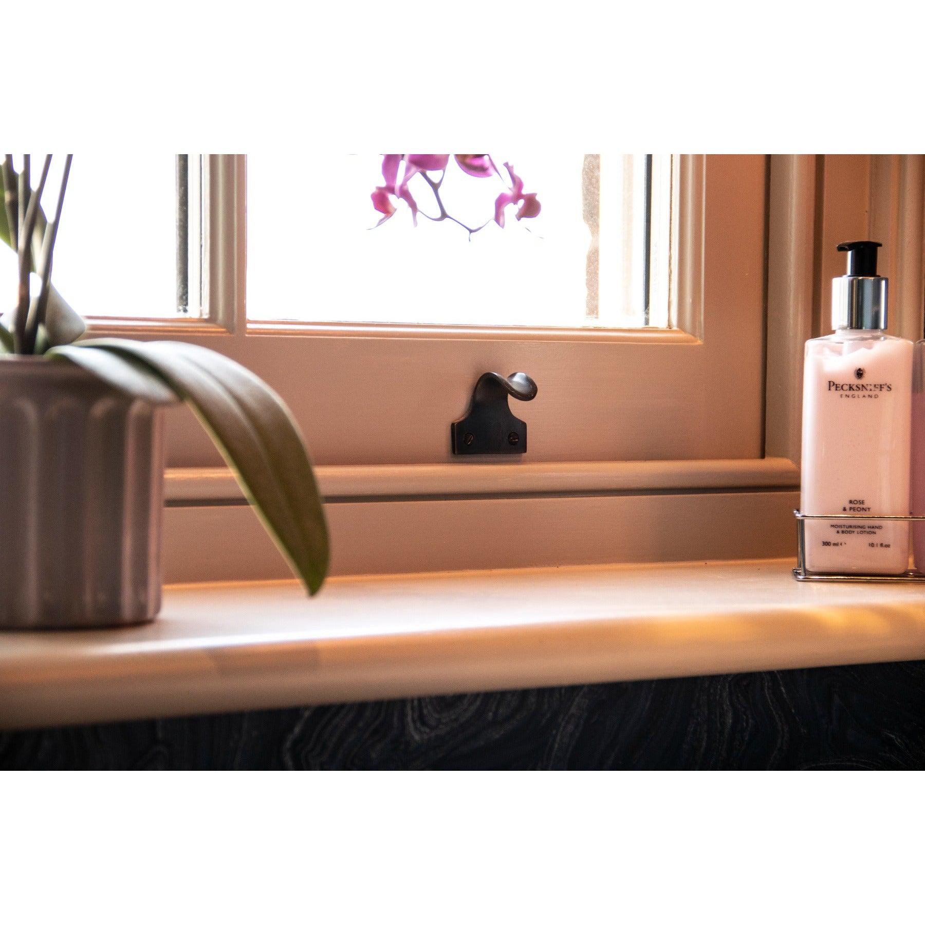 Aged Bronze Sash Lift | From The Anvil-Sash Lifts-Yester Home