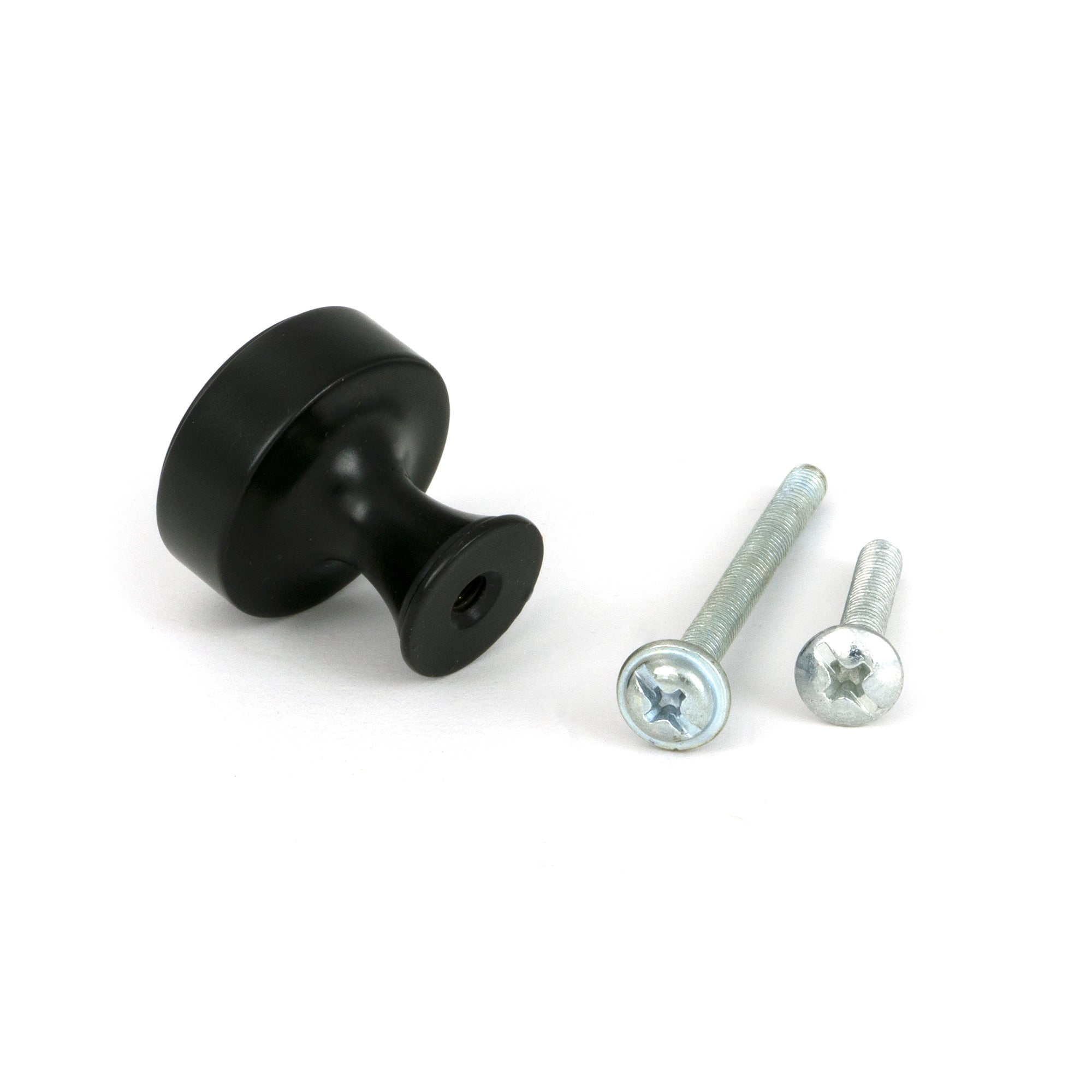Aged Bronze Scully Cabinet Knob - 25mm - Cabinet Knobs - From The Anvil - Yester Home