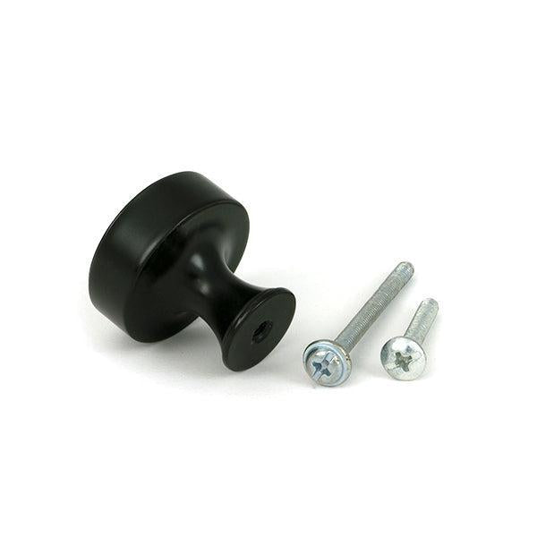Aged Bronze Scully Cabinet Knob - 32mm - Cabinet Knobs - From The Anvil - Yester Home