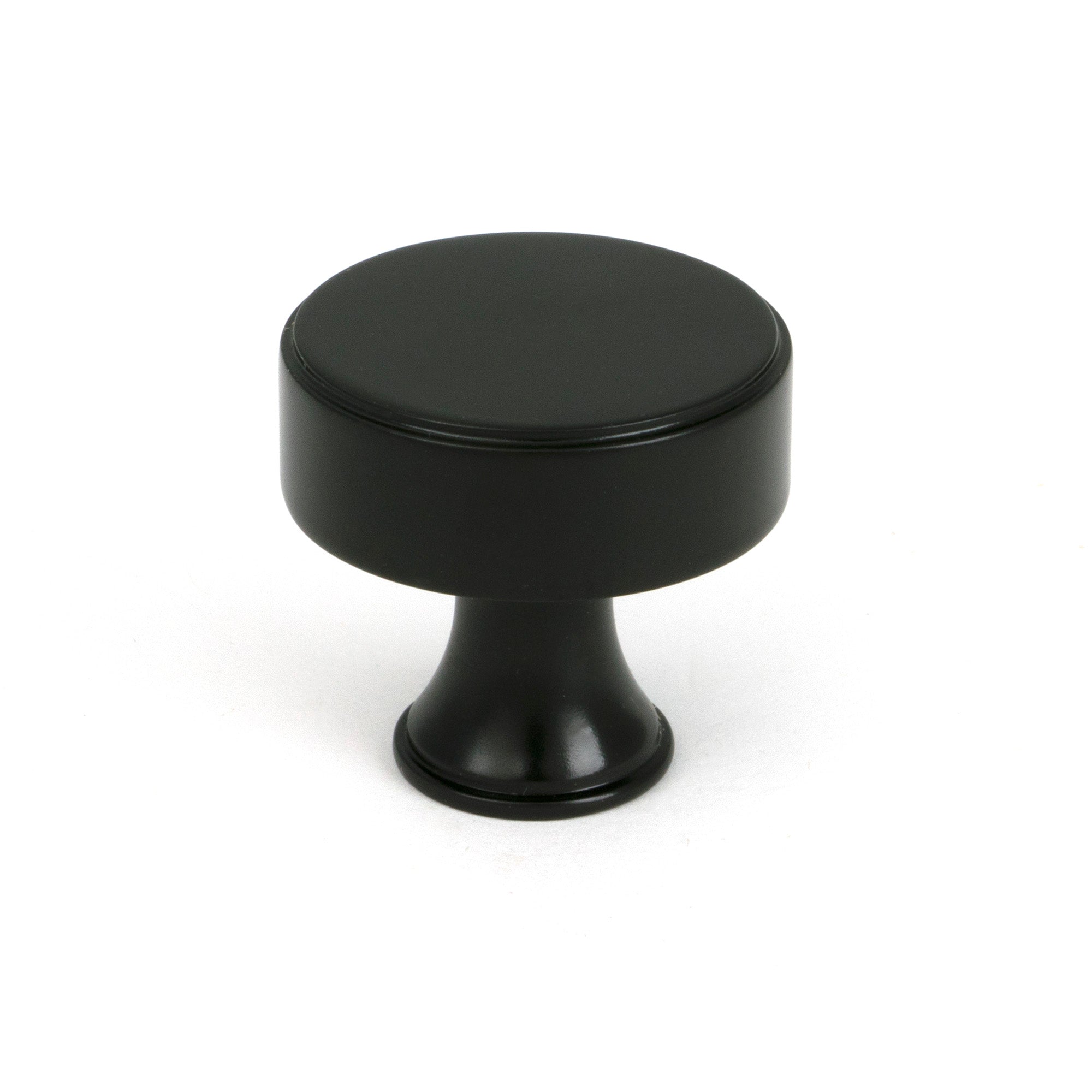 Aged Bronze Scully Cabinet Knob - 32mm - Cabinet Knobs - From The Anvil - Yester Home