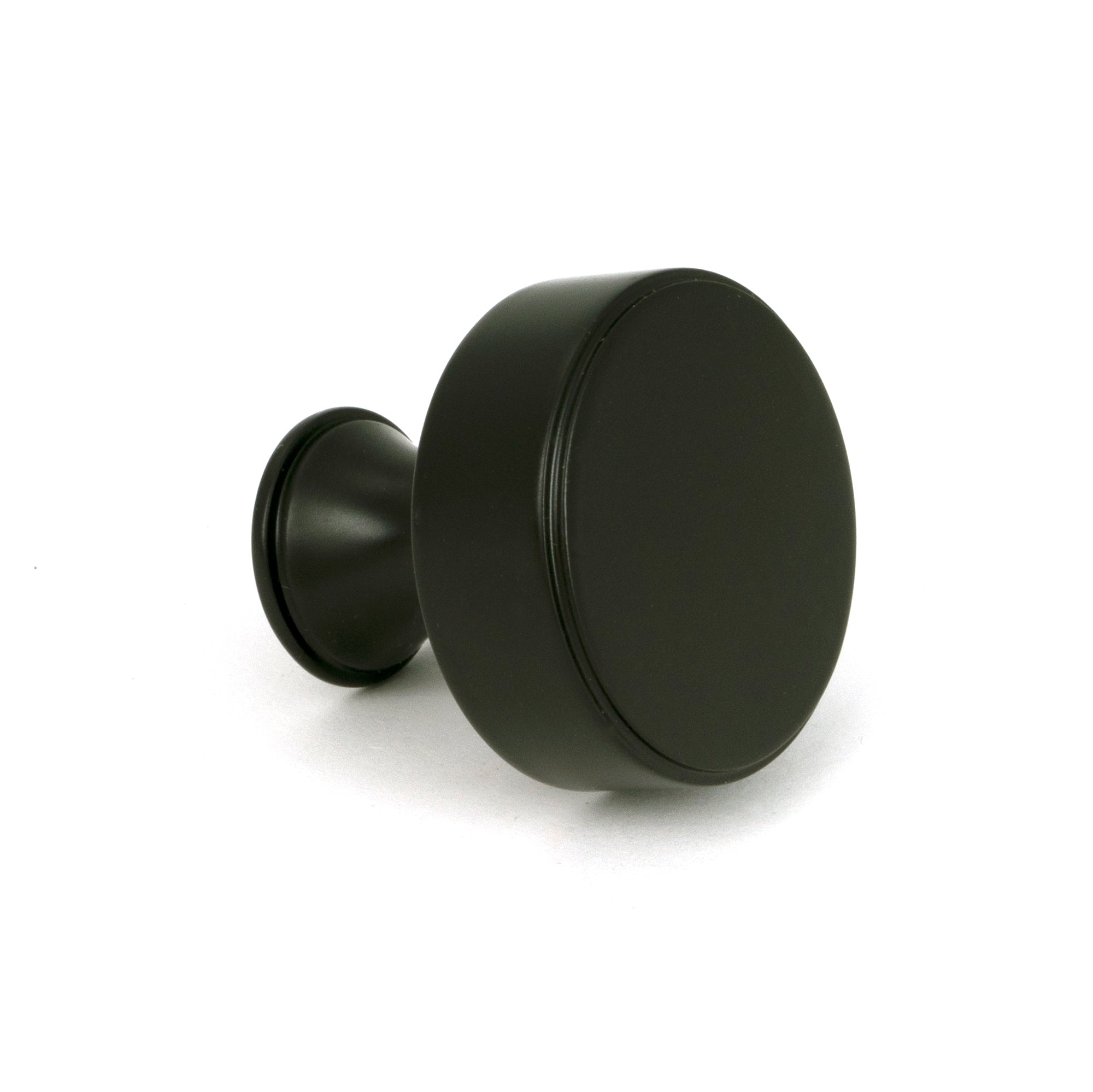 Aged Bronze Scully Cabinet Knob - 32mm - Cabinet Knobs - From The Anvil - Yester Home