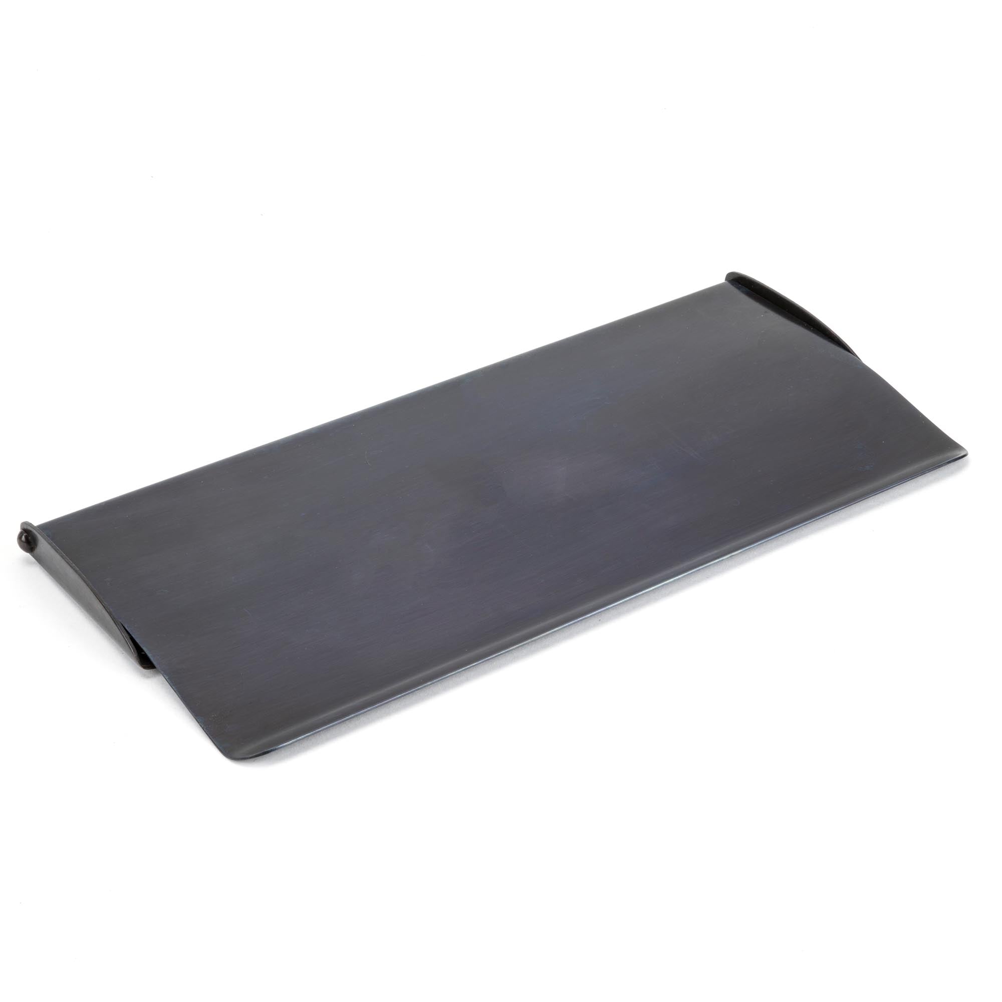 Aged Bronze Small Letter Plate Cover | From The Anvil - Letter Plate Covers - From The Anvil - Yester Home
