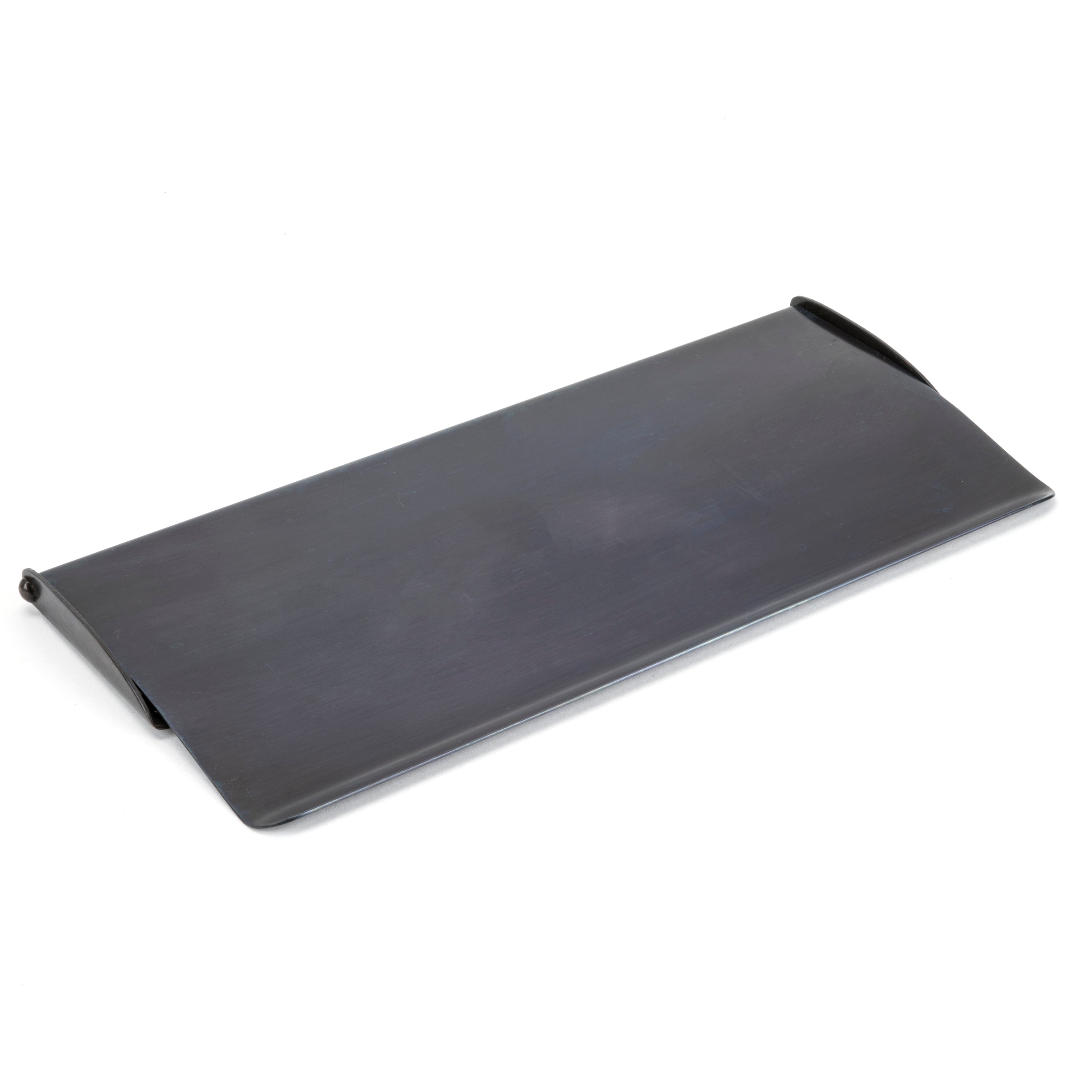 Aged Bronze Small Letter Plate Cover | From The Anvil-Letter Plate Covers-Yester Home