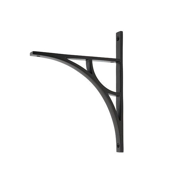 Aged Bronze Tyne Shelf Bracket (260mm x 200mm) | From The Anvil-Shelf Brackets-Yester Home