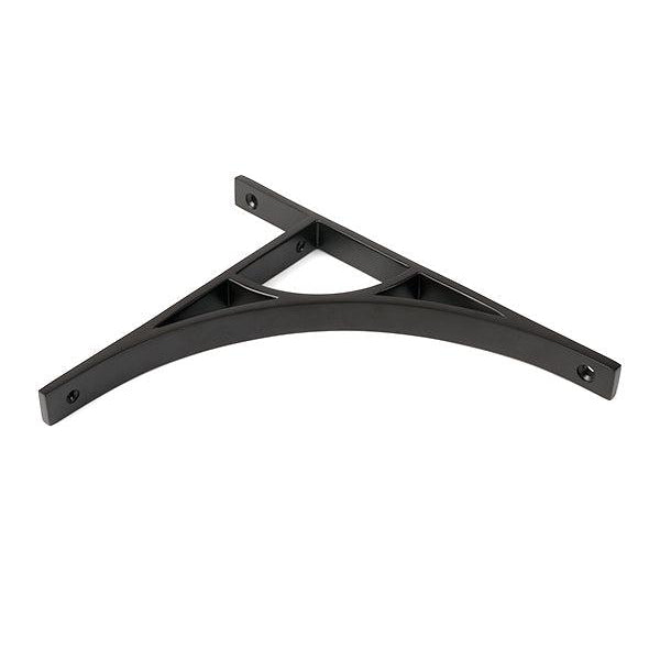 Aged Bronze Tyne Shelf Bracket (260mm x 200mm) | From The Anvil-Shelf Brackets-Yester Home