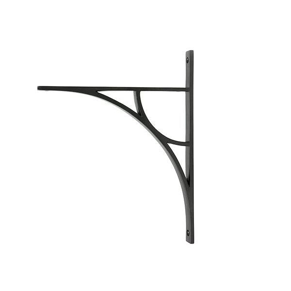 Aged Bronze Tyne Shelf Bracket (314mm x 250mm) | From The Anvil-Shelf Brackets-Yester Home