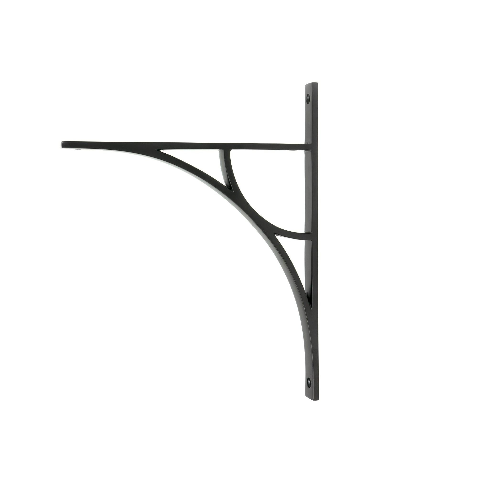 Aged Bronze Tyne Shelf Bracket (314mm x 250mm) | From The Anvil - Shelf Brackets - From The Anvil - Yester Home