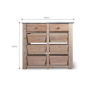 Aldsworth 8 Drawer Storage Unit - Spruce-Storage & Shelving-Yester Home