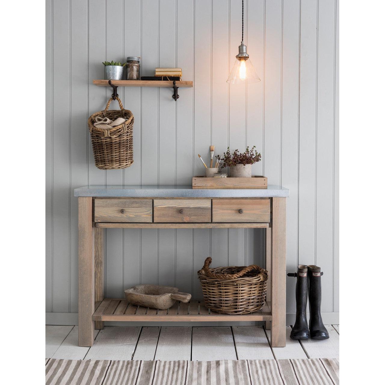 Aldsworth Potting Table - Spruce-Potting Tables-Yester Home
