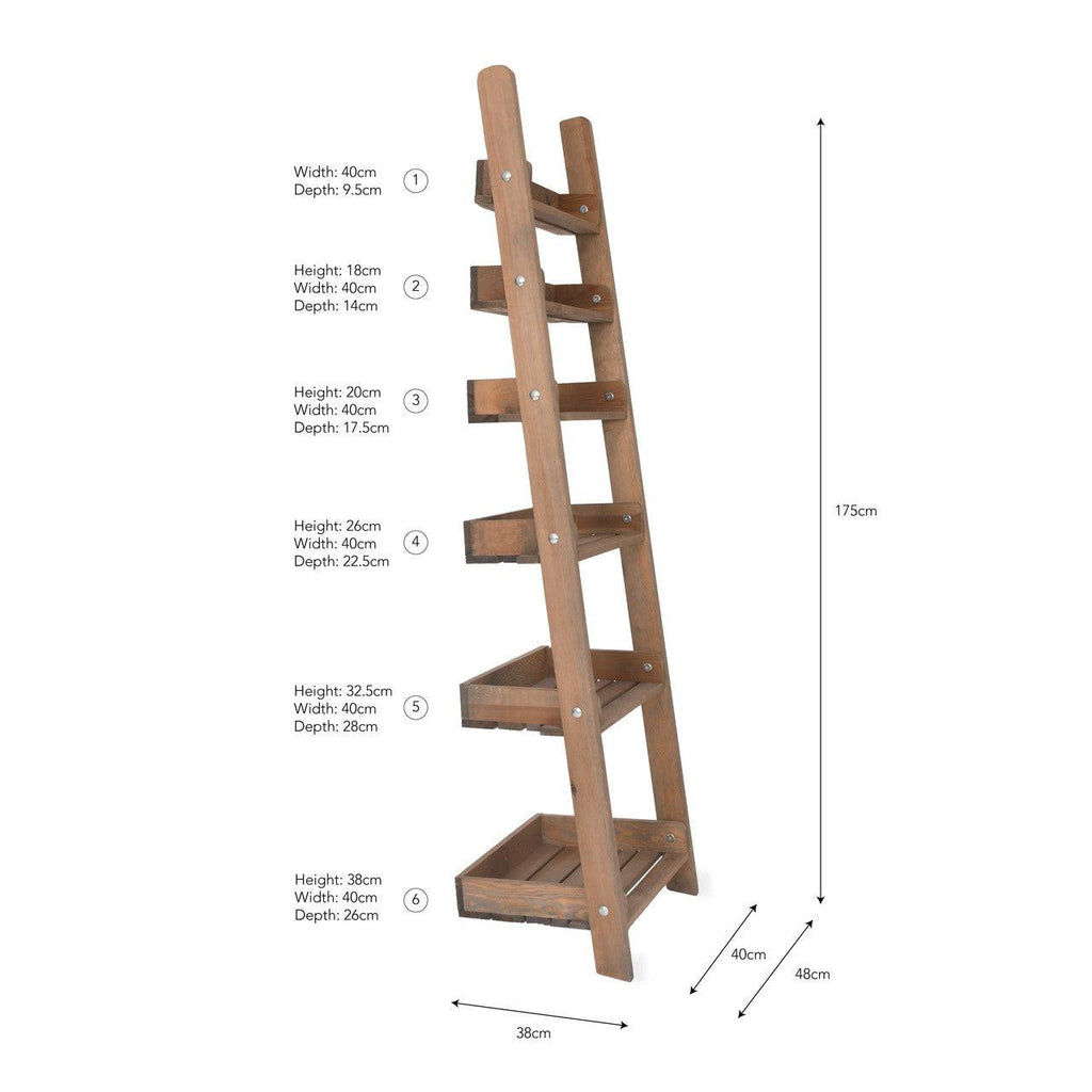 Aldsworth Shelf Ladder - Spruce (Small)