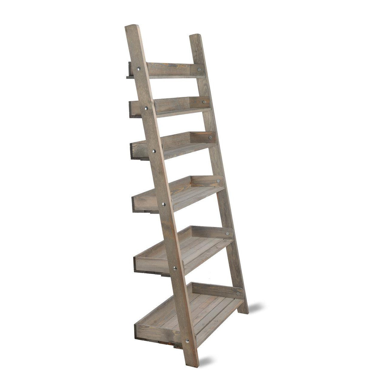 Aldsworth Shelf Ladder | Wide | Natural-Outdoor Storage-Yester Home