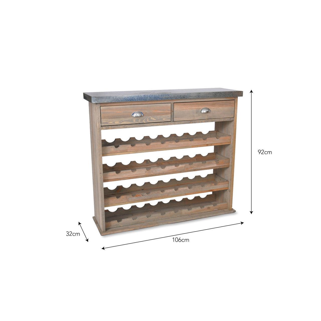 Aldsworth Wine Store - Spruce-Wine Racks-Yester Home