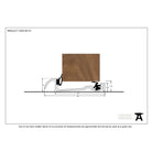 Aluminium 914mm Macclex 15/2 Threshold | From The Anvil-Thresholds-Yester Home
