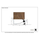 Aluminium 914mm Macclex Lowline Sill | From The Anvil-Sills-Yester Home
