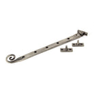Antique Pewter 12" Monkeytail Stay | From The Anvil - Stays - From The Anvil - Yester Home